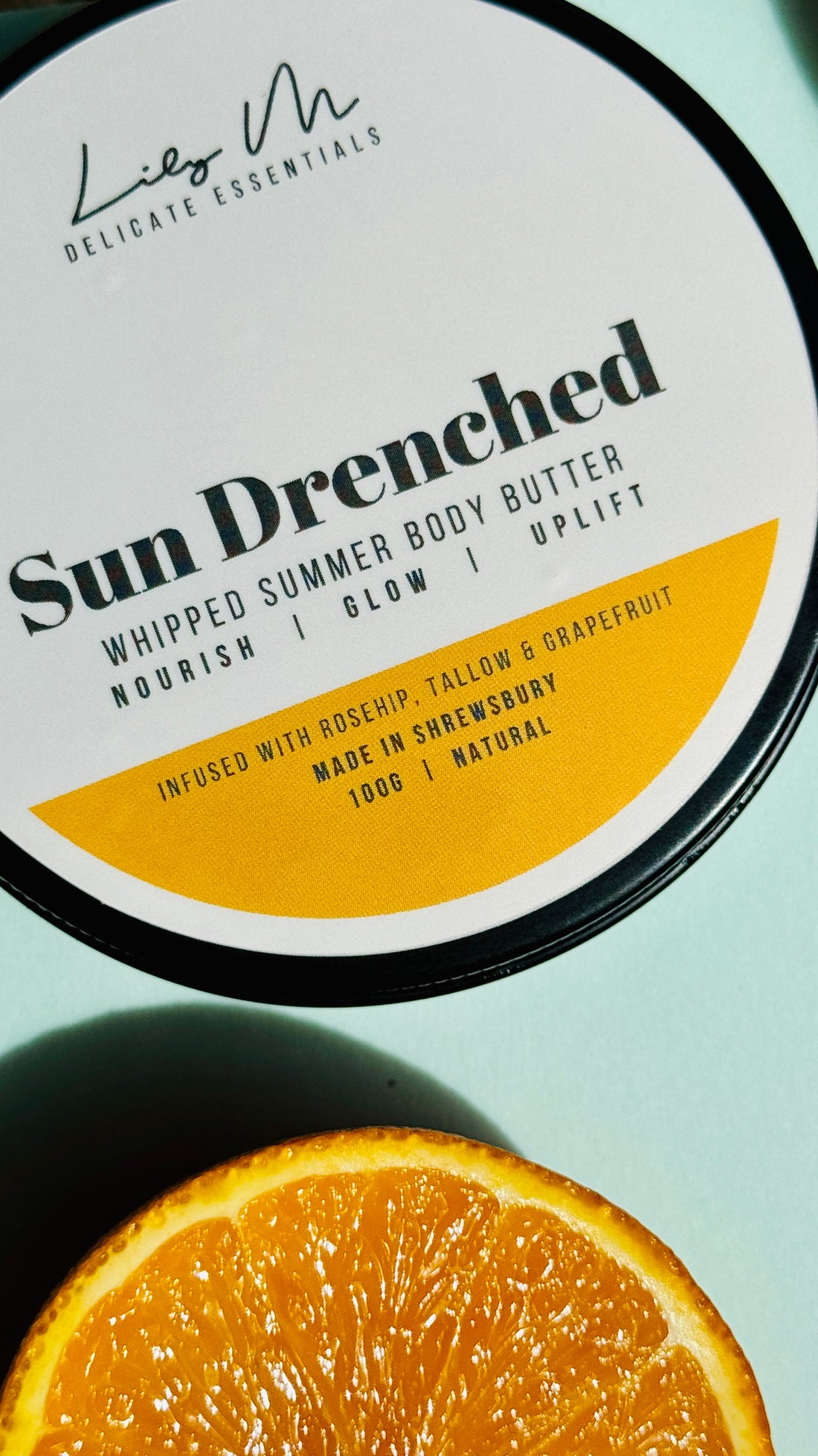 100ml Tallow Sun Drenched Body Butter