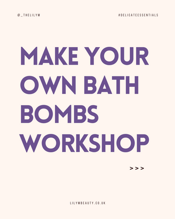 Bath Bomb Making Workshop 🛀🌙🫧🔮