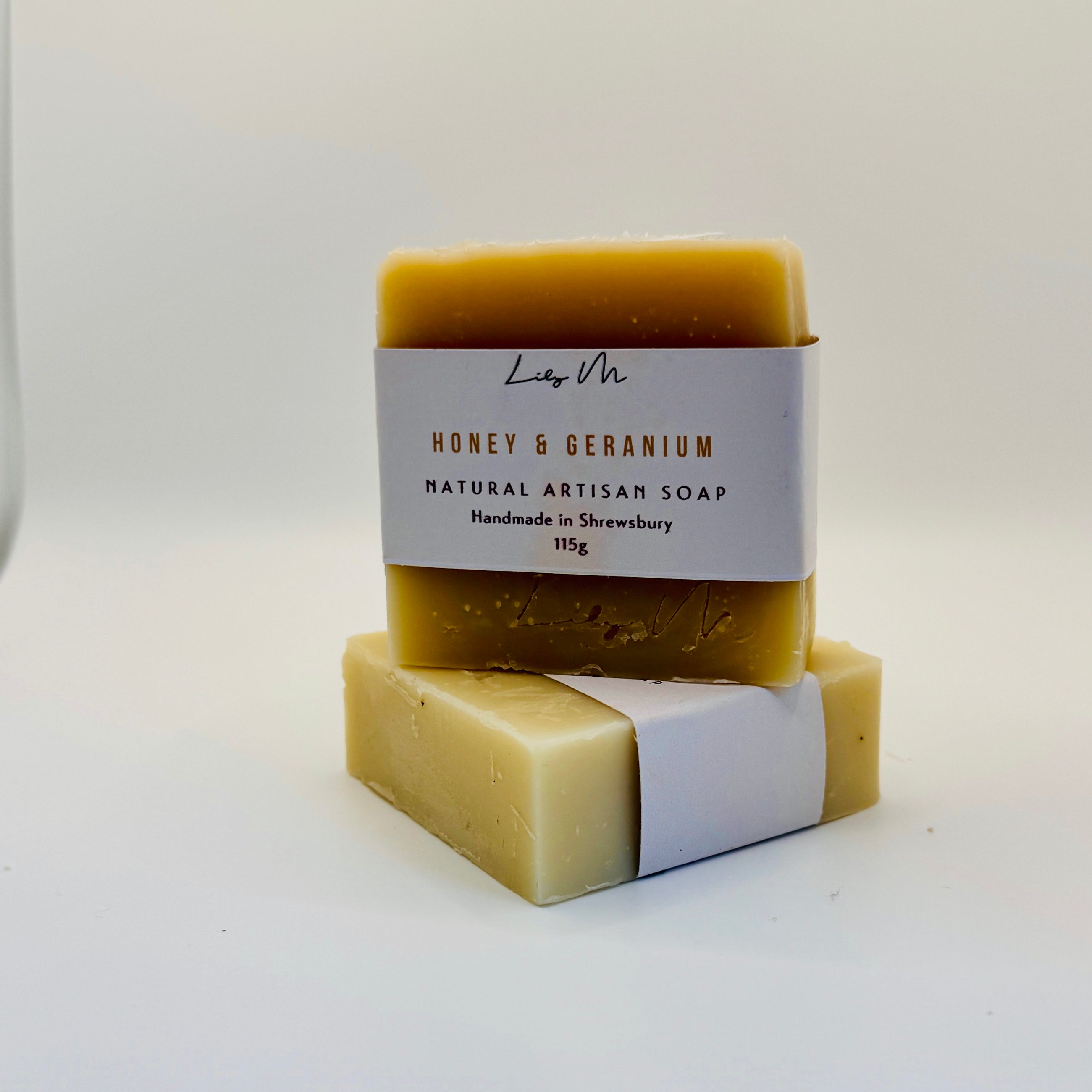 Honey & Geranium Soap Body Bar