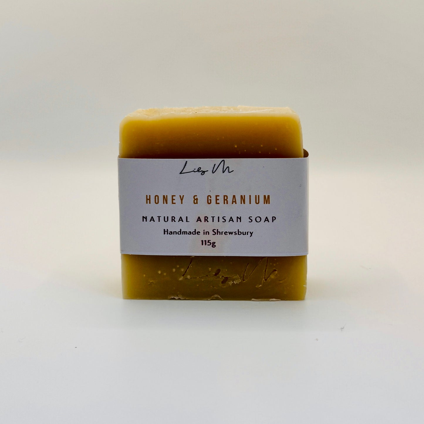 Honey & Geranium Soap Body Bar