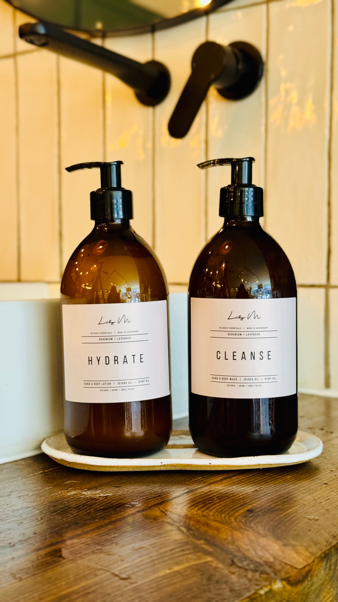 Hydrate Geranium & Lavender Hand & Body Lotion - 500ml