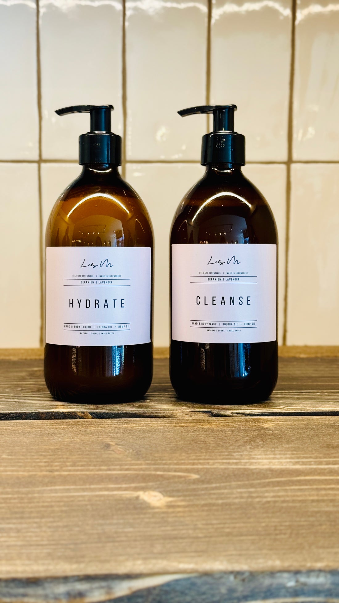 Cleanse Geranium & Lavender Hand & Body Wash - 500ml