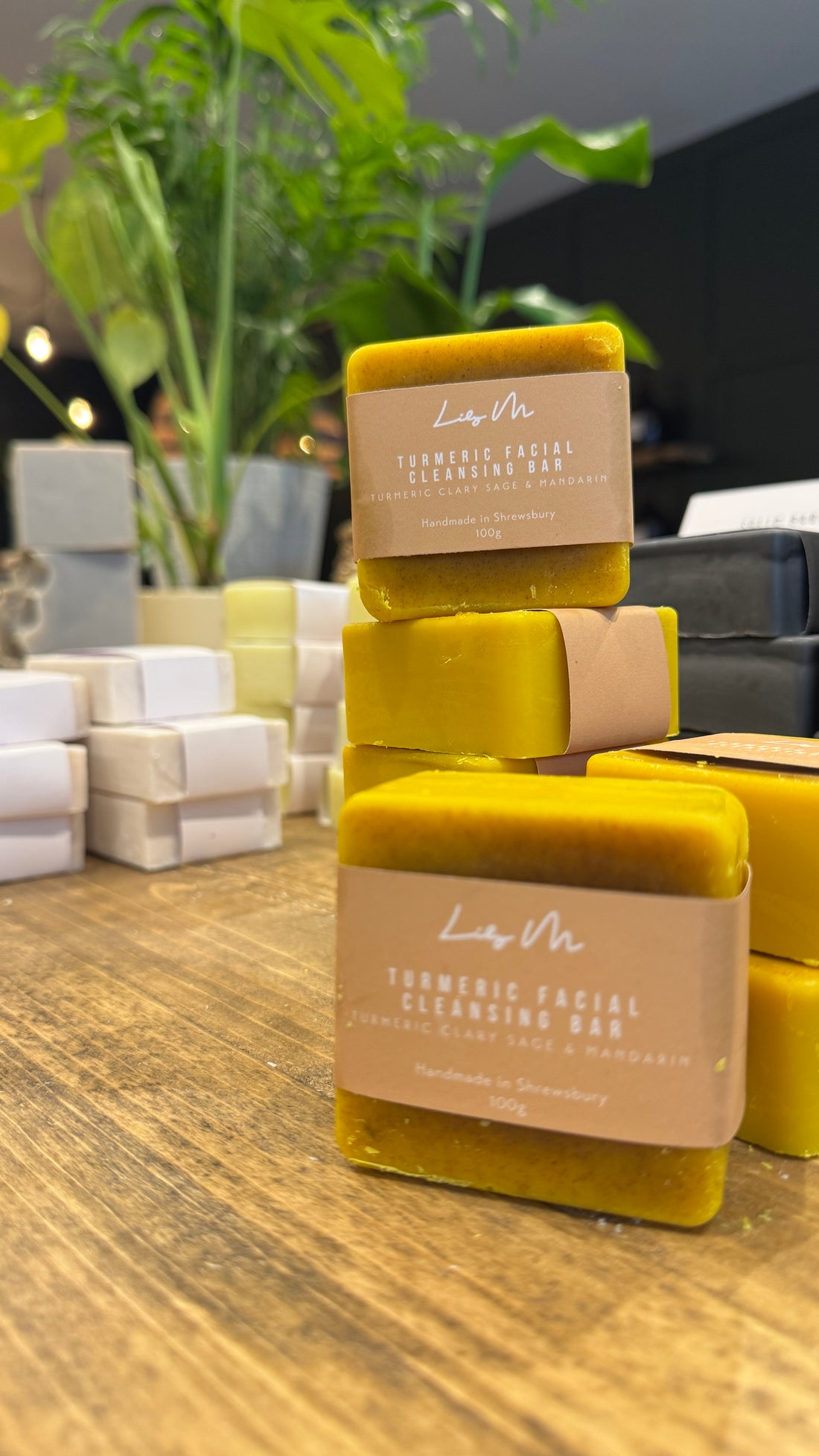 Turmeric Clary Sage & Mandarin Face Cleanser Bar