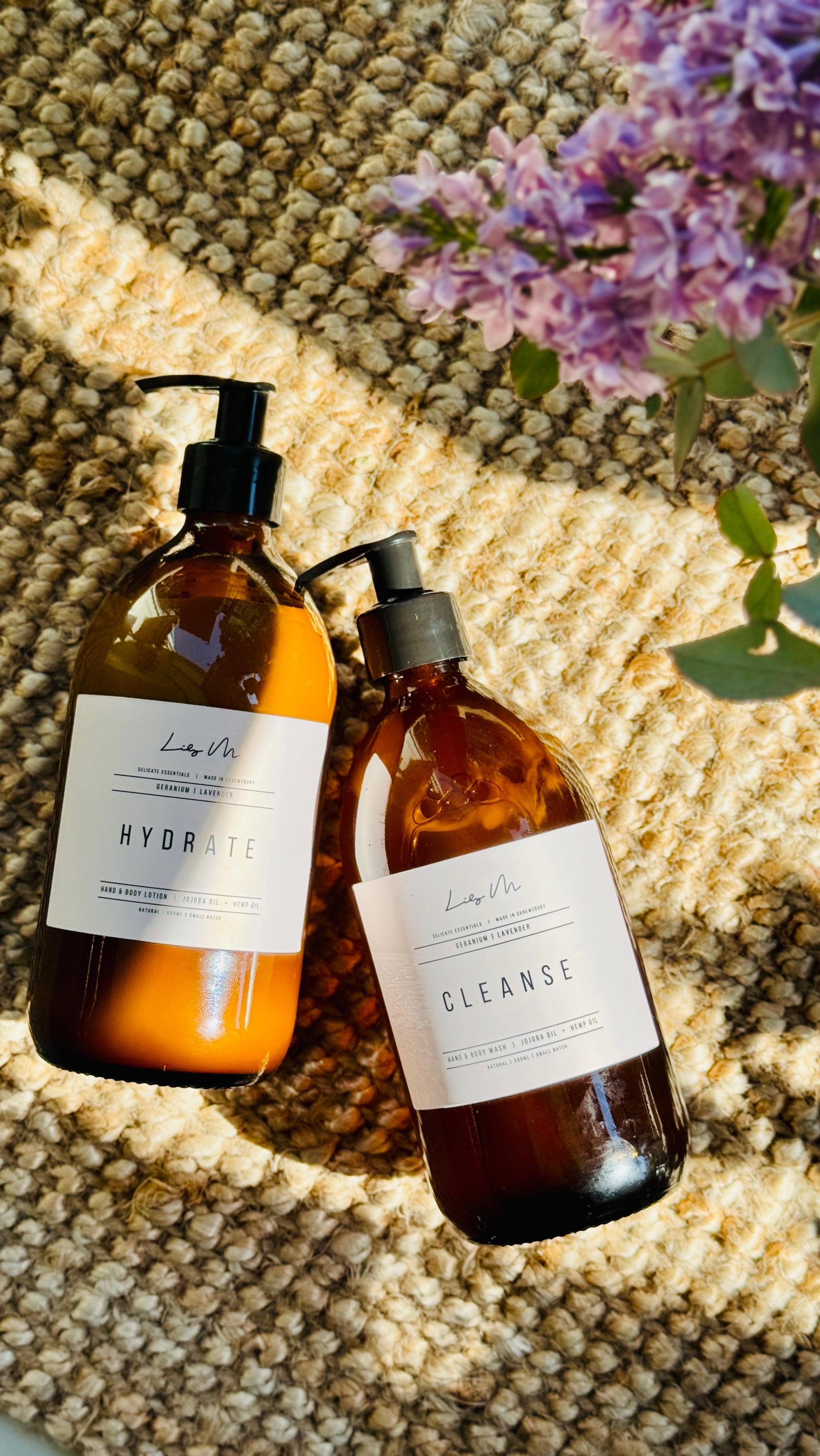 Cleanse Geranium & Lavender Hand & Body Wash - 500ml