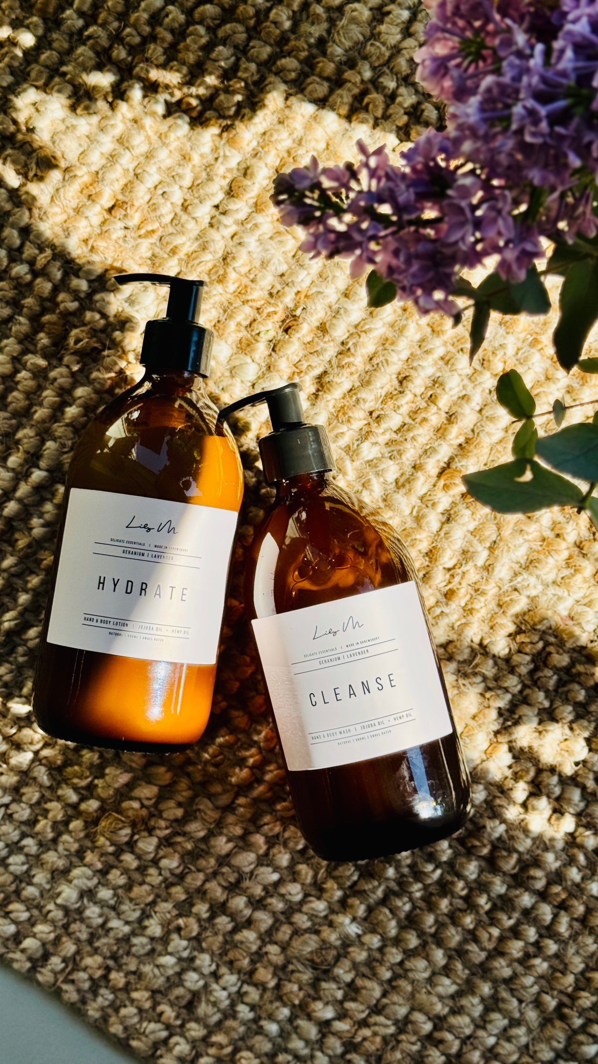 Hydrate Geranium & Lavender Hand & Body Lotion - 500ml