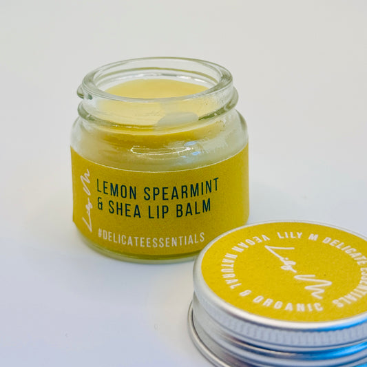 Lemon Spearmint & Shea Lip Balm