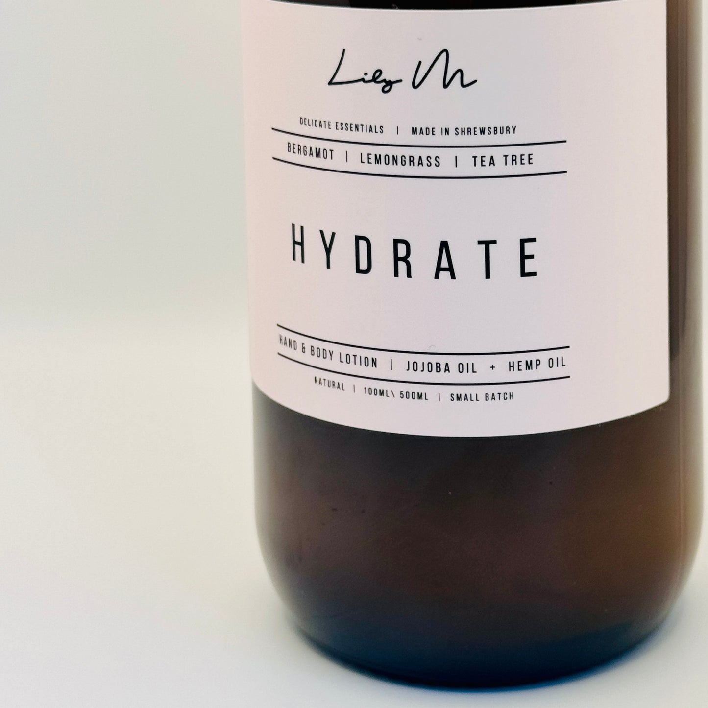 Hydrate Lemongrass Bergamot & Tea Tree Hand & Body Lotion - 500ml