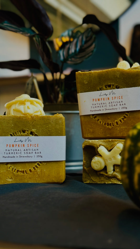 Pumpkin Spice Turmeric Soap Bar