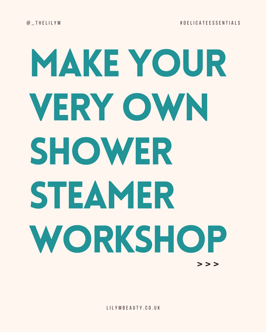 Shower Steamer Workshop 🚿🧘🏻‍♀️💜🌿☁️