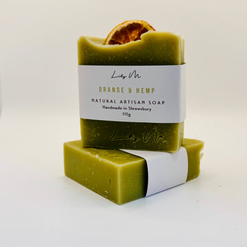 Orange & Hemp Soap Body Bar