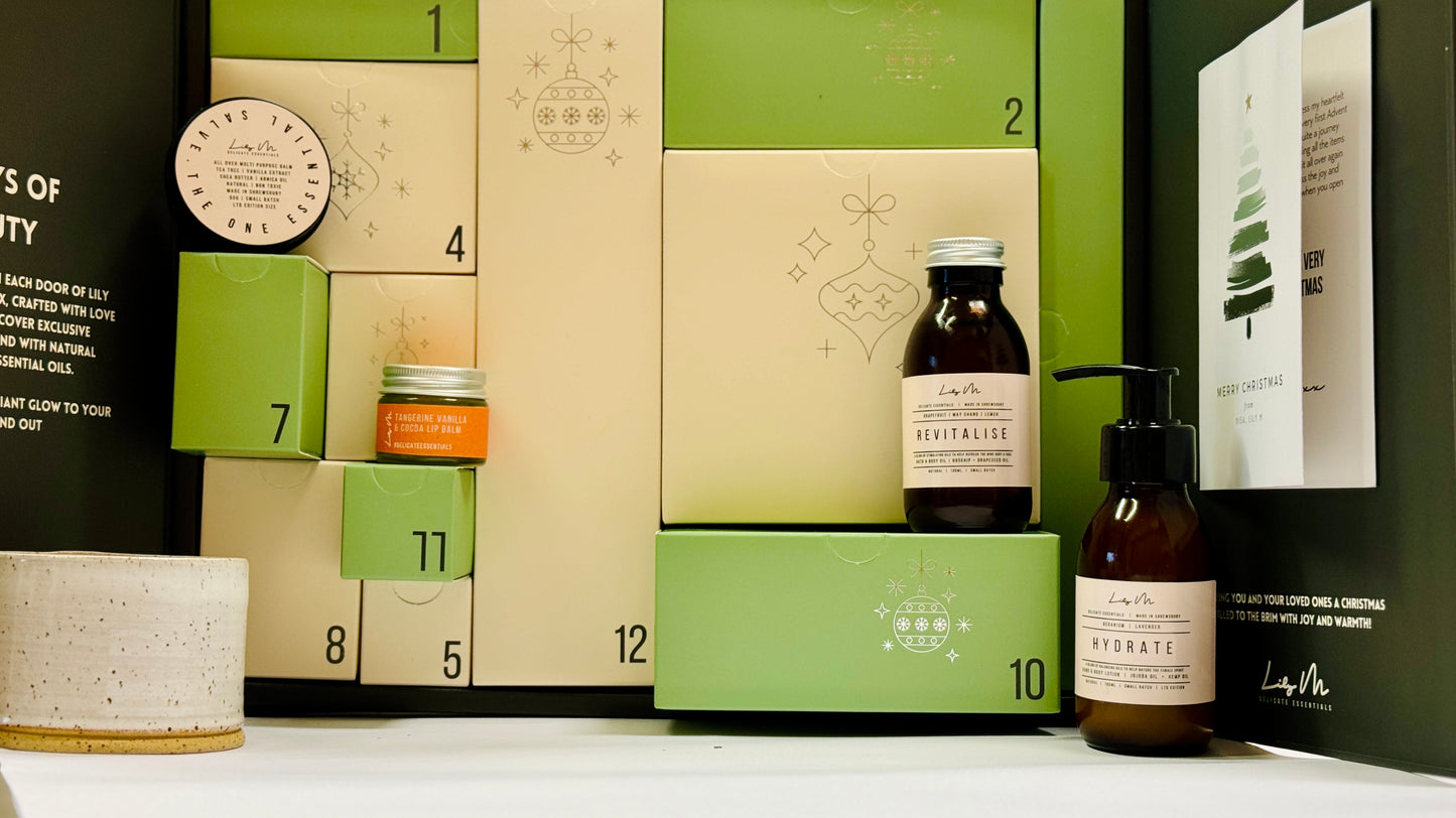 The Lily M 12 Days of Beauty Advent Calendar