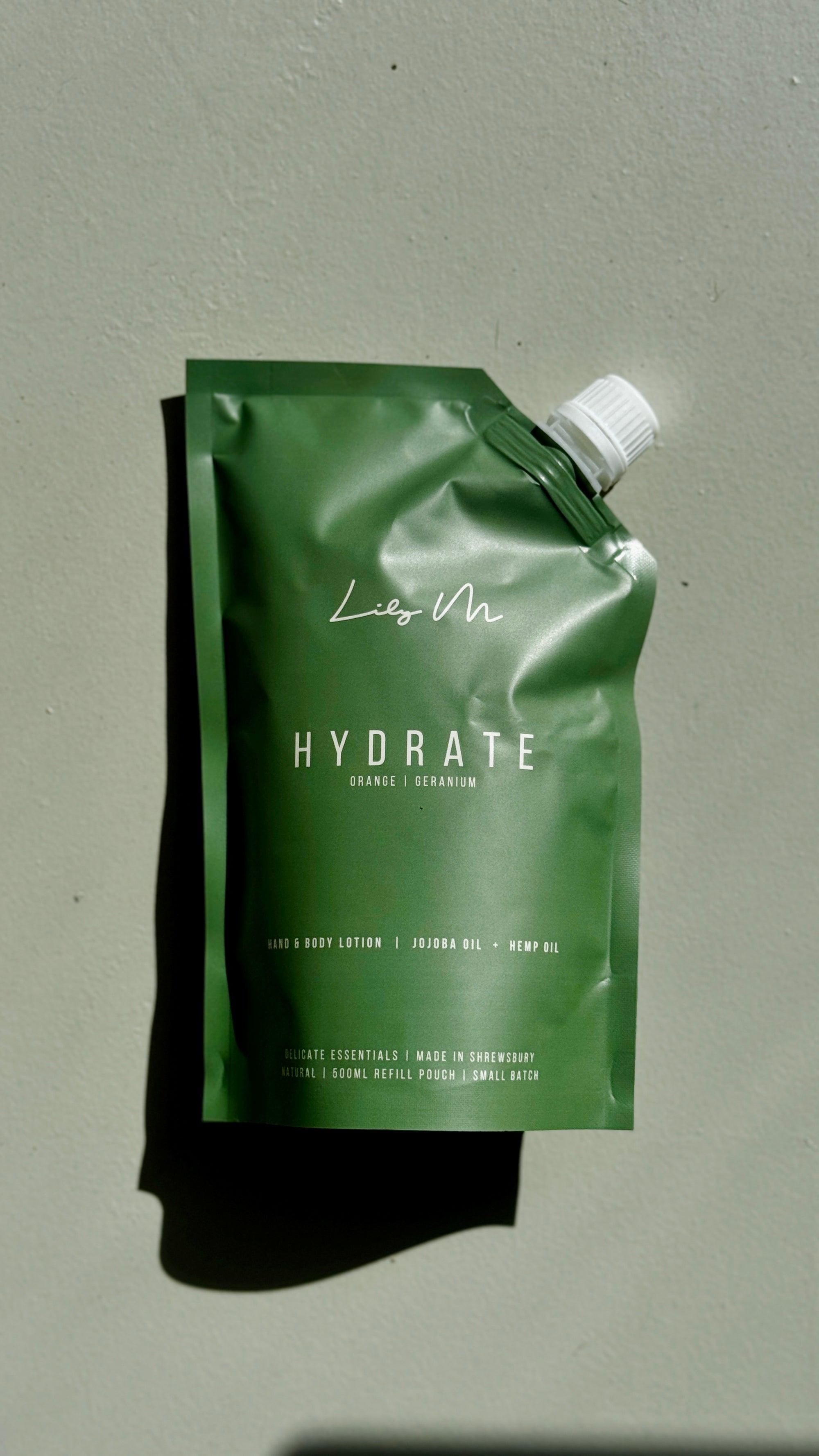 Refill Pouch Hydrate Orange & Geranium Hand & Body Lotion - 500ml