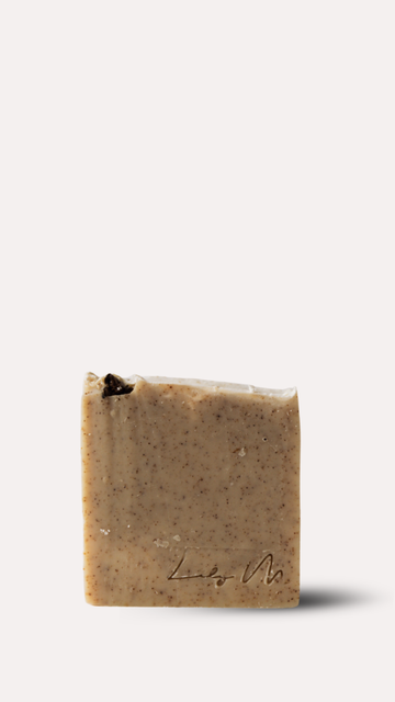 Exfoliating Coffee Grounds & Peppermint Soap Body Bar