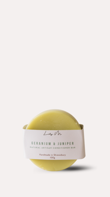 Geranium & Juniper Berry Conditioner Bar