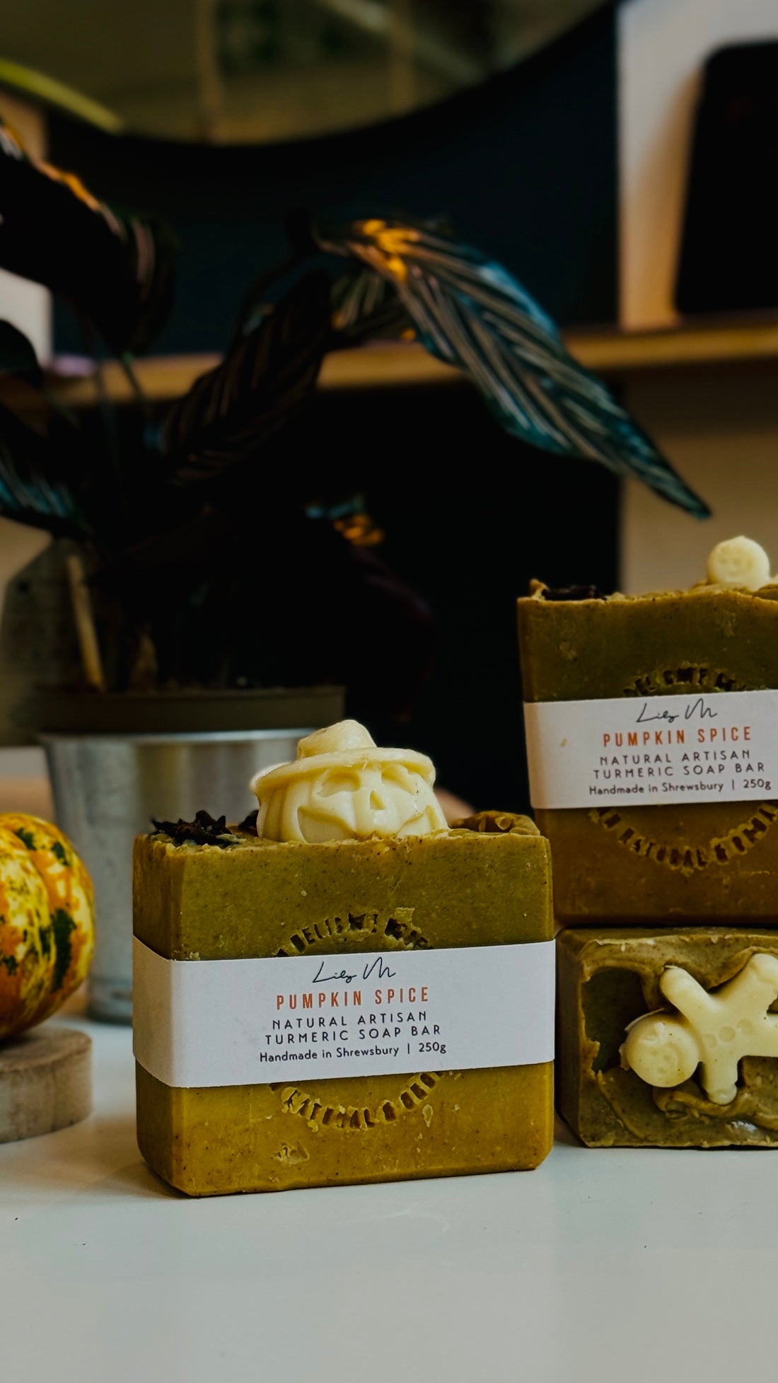 Pumpkin Spice Turmeric Soap Bar