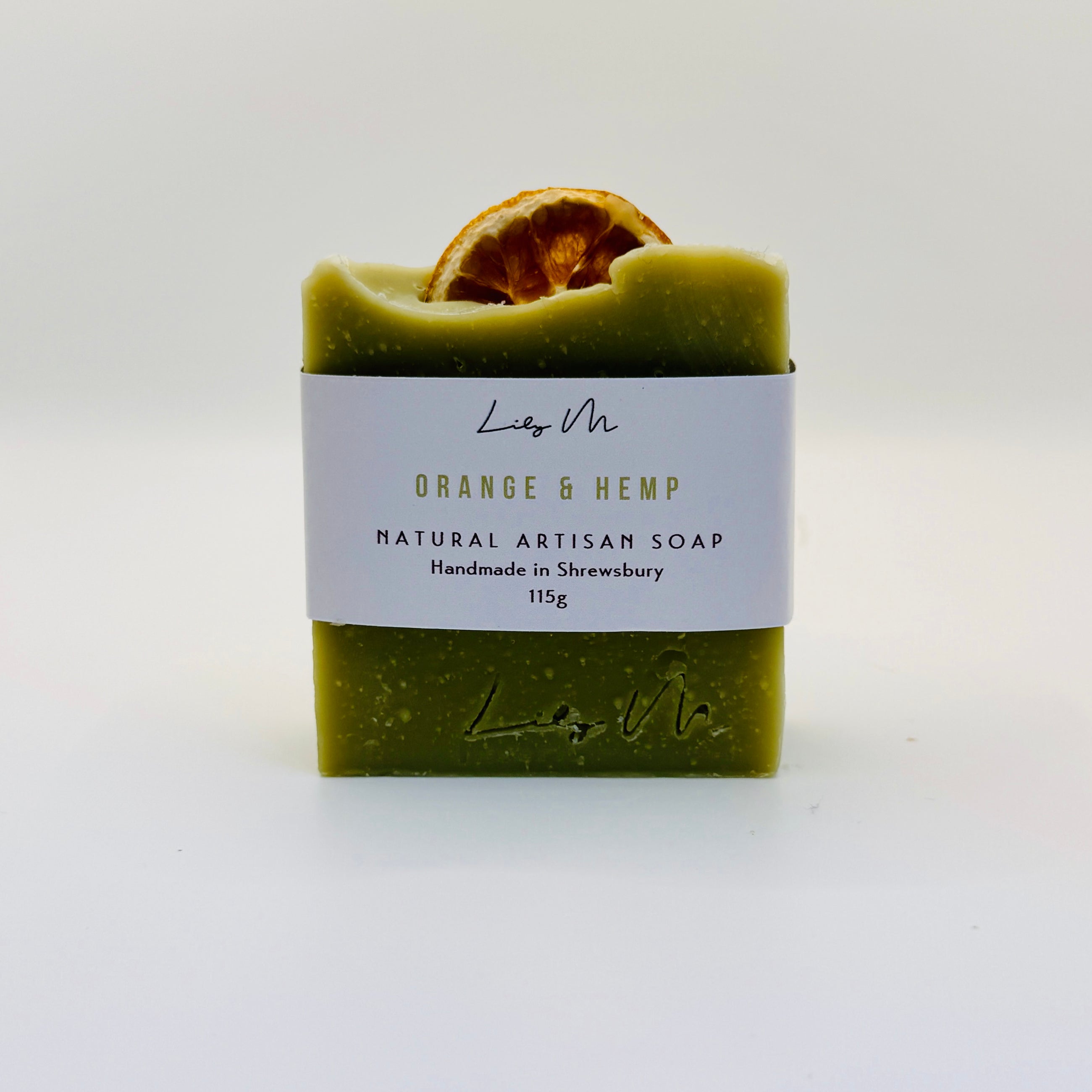 Orange & Hemp Soap Body Bar