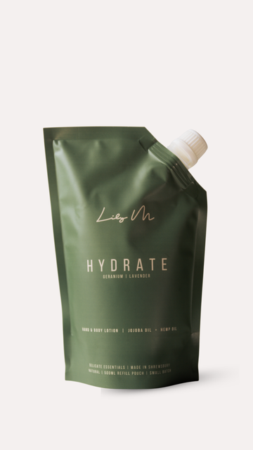 Refill Pouch Hydrate Geranium & Lavender Hand & Body Lotion - 500ml