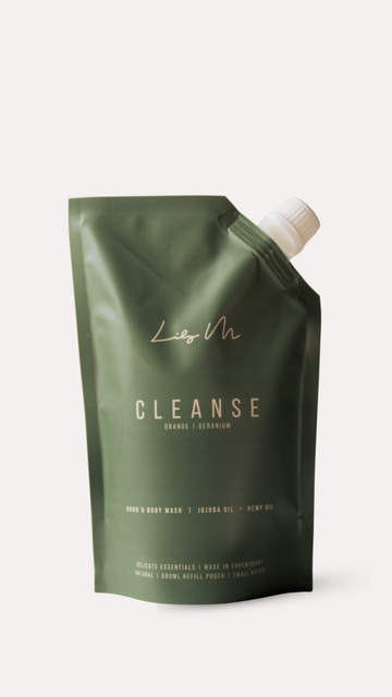 Refill Pouch Cleanse Orange & Geranium Hand & Body Wash - 500ml