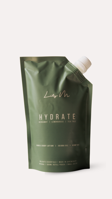 Refill Pouch Hydrate Lemongrass Bergamot & Tea Tree Hand & Body Lotion - 500ml