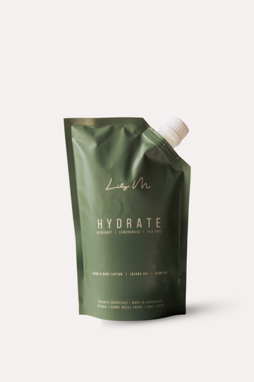 Refill Pouch Hydrate Lemongrass Bergamot & Tea Tree Hand & Body Lotion - 500ml