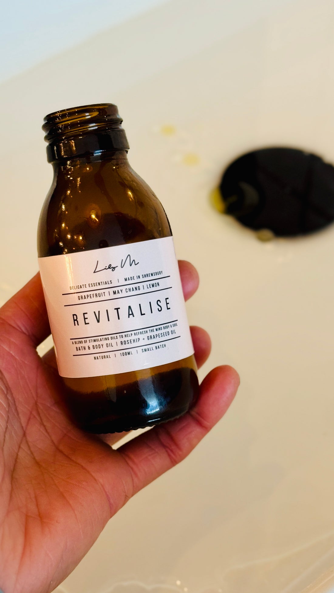 Revitalising Bath & Body Oil