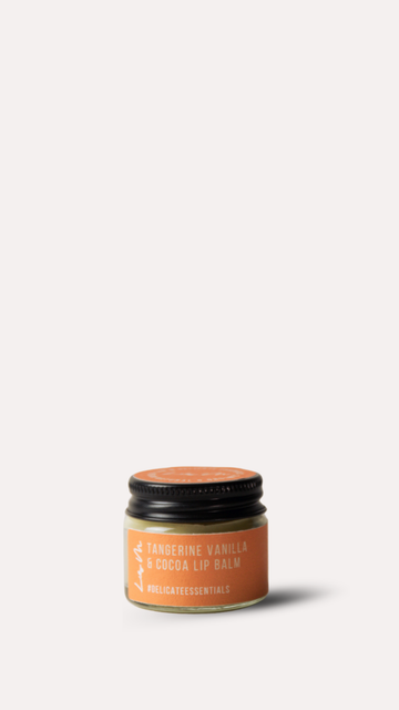 Tangerine Vanilla & Cocoa Lip Balm