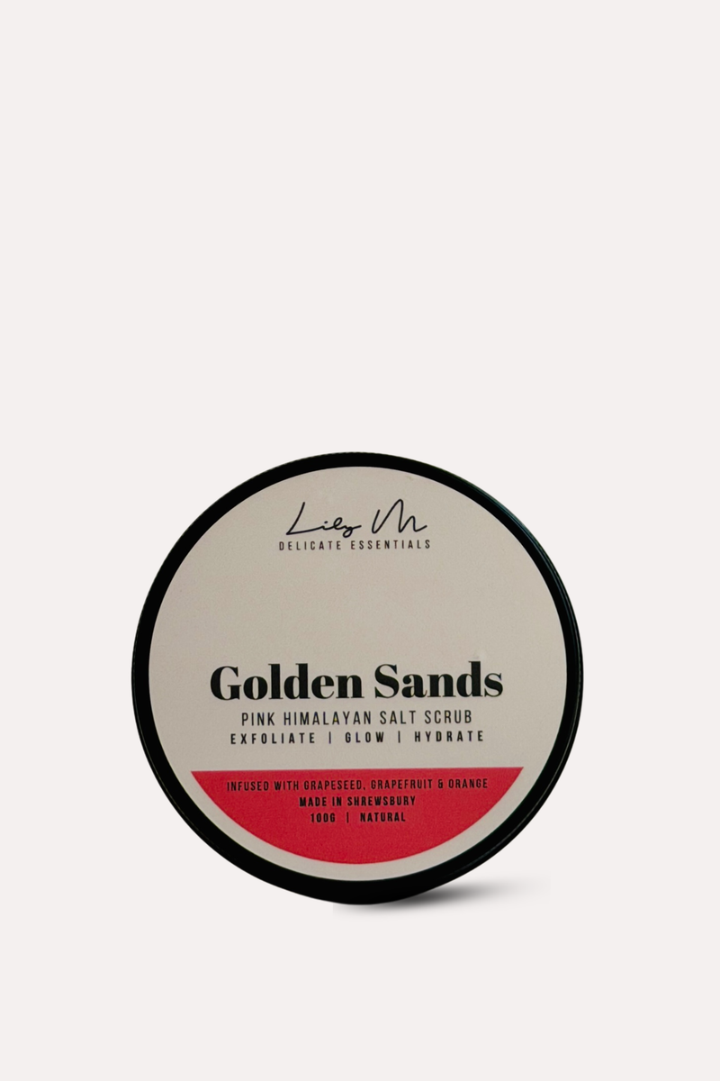 100ml Himalayan Salt Golden Sands Body Scrub