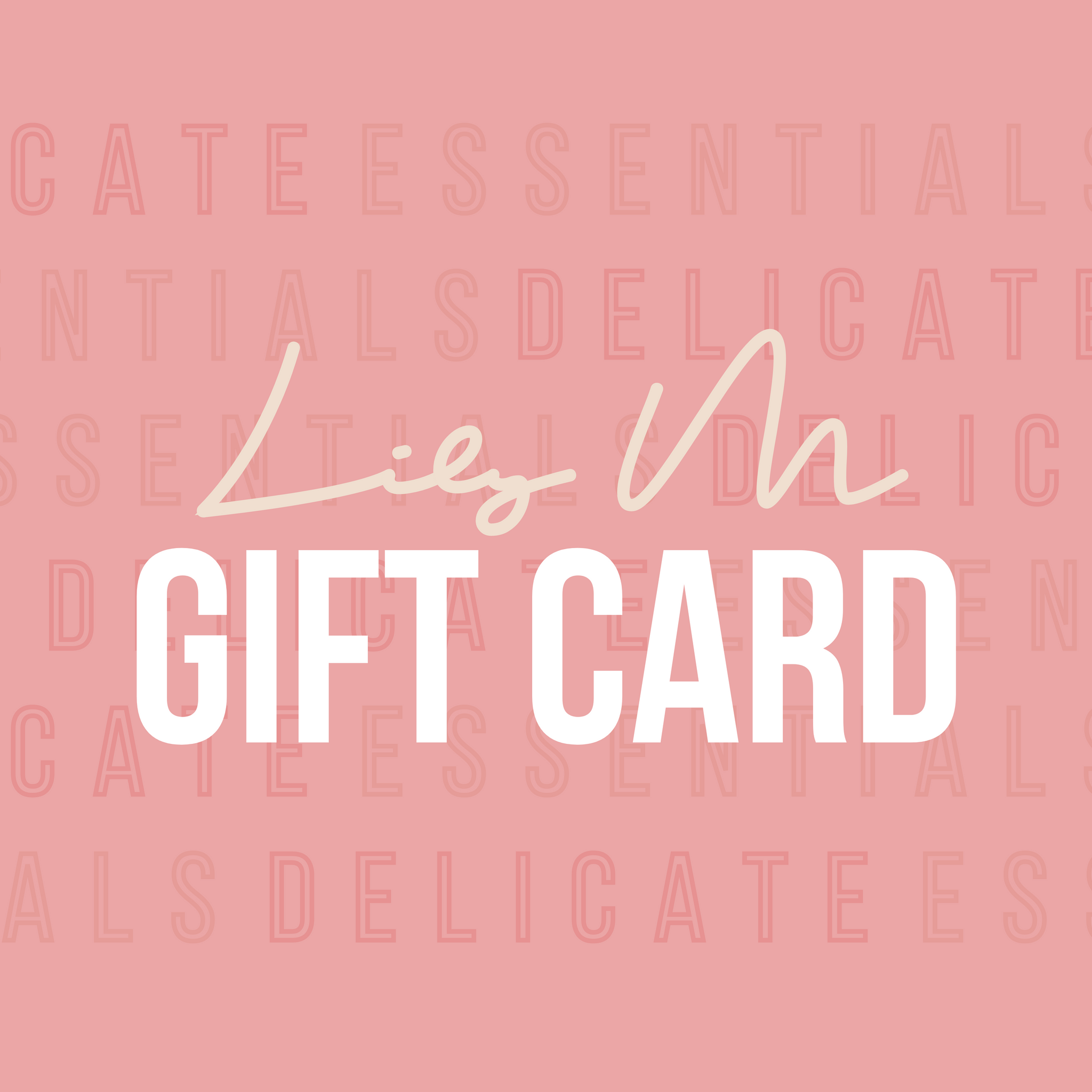 Lily M Gift Card