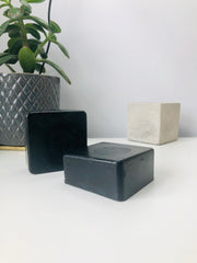 Cleansing Bergamot Juniper Berry & Rosemary Charcoal Face Cleanser Bar/ shave bar